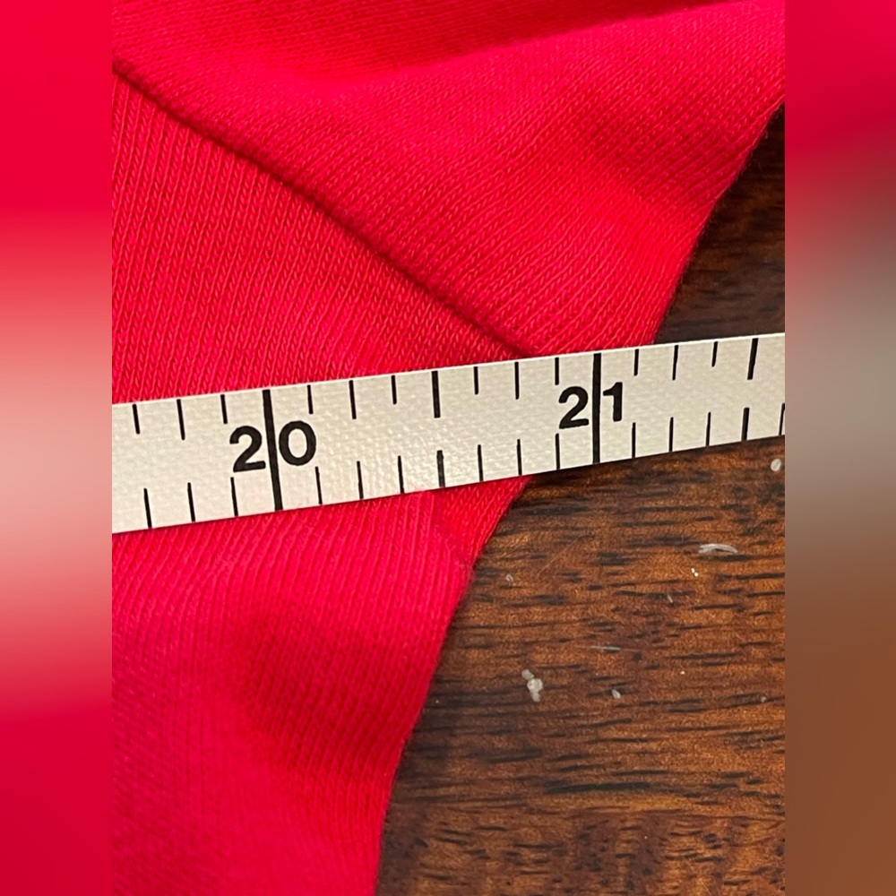 🆕Crown & Ivy NWT perfectly Pima all cotton long sleeve red ladies tshirt 1X soft - Picture 9 of 13